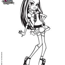 Frankie Stein coloring page
