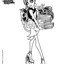 Jina Fire Long coloring page
