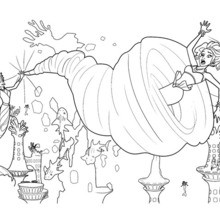 ERIS' WHIRLPOOL coloring page