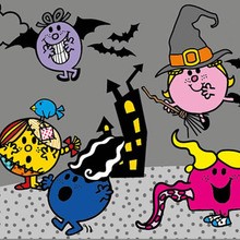 Mr MEN and LITTLE MISS coloring pages