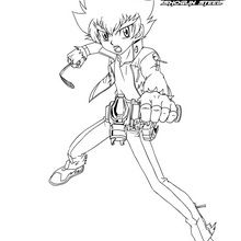 Zyro attacks coloring page
