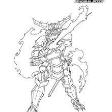 Samurai Ifrit coloring page