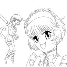Fighting Pudding Fong coloring page