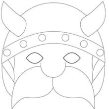 dubbele sensatie verwennen How to craft viking mask - Hellokids.com