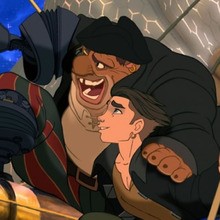 Disney, Treasure Planet coloring book pages
