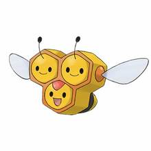 Combee Pokemon coloring page