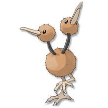 Doduo Pokemon coloring page