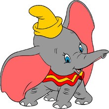 Disney, Dumbo coloring pages
