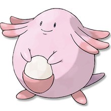 Chansey Pokemon coloring page