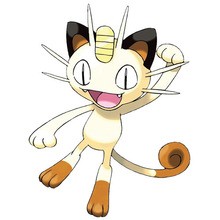 Meowth Scratch Cat Pokemon coloring page