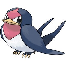 Taillow Pokemon coloring page