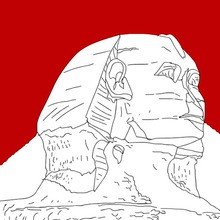 MONUMENTS OF ANCIENT EGYPT coloring pages