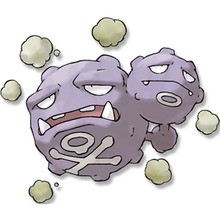 Weezing Pokemon coloring page
