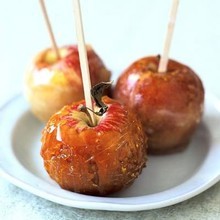 Toffee Apples for Halloween