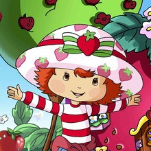 coloring pages for girls, STRAWBERRY SHORTCAKE coloring pages