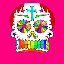 MEXICAN DAY OF THE DEAD coloring pages
