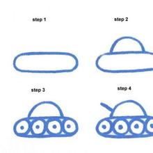 How to draw a tank drawing lesson
