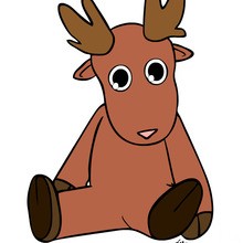 Rudolph the Red-Nosed Reindeer, SANTA'S REINDEER coloring pages