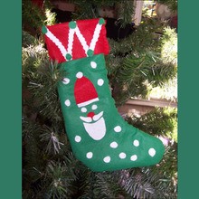 Christmas stocking socks craft for kids