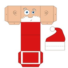 Santa Claus craft for kids