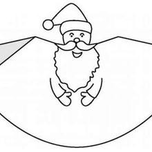 Santa Claus Christmas template