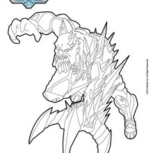 Extroyer coloring page