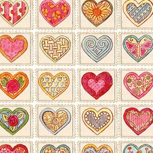 Valentine's Day Stamps craft for kids