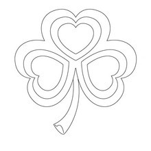 Shamrock, St Patrick's Day outlines and patterns