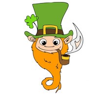 Leprechauns storybook for kids