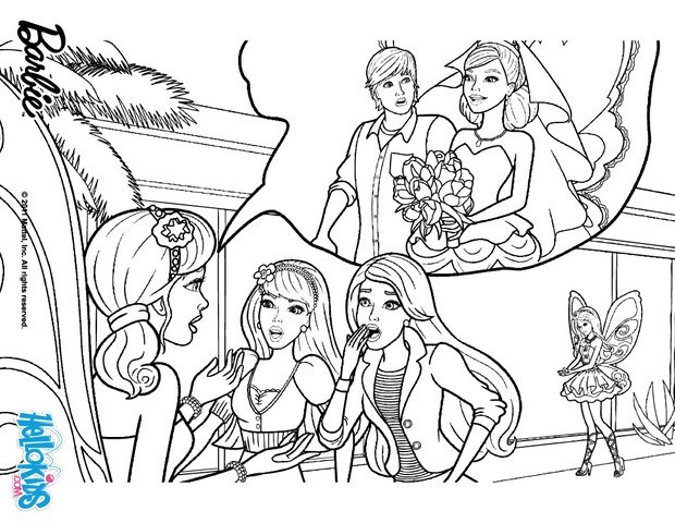 Gambar Barbie Fairy Secret Coloring Pages 26 Printables Girls Fairies ...