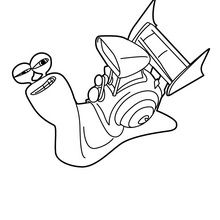 Whiplash coloring page