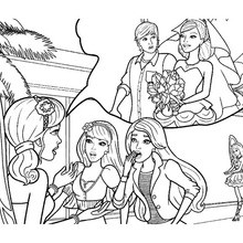 Barbie , Raquelle and Carrie barbie printable