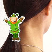 Leprechaun Hair Clip craft for kids