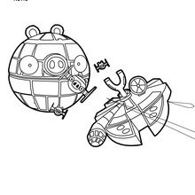 DS angry birds coloring page