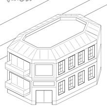 Yodicity Police Station coloring page
