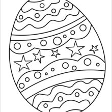 Fabergé Egg coloring page