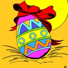 holidays, EASTER coloring pages