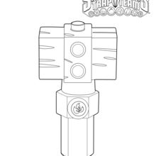 Life Hammer, Crystal Trap coloring page