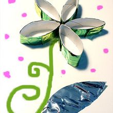 Flower Card craft for kids
