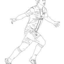 Zlatan Ibrahimovitch coloring page