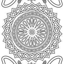 Coloring for Adults worksheet