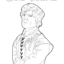 Game Of Thrones : Tyrion Lannister coloring page