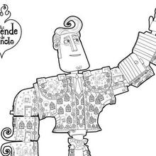 Manolo - Book of Life Movie coloring page