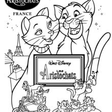 The Aristocrats coloring page