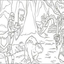 Narnia coloring page
