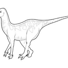 Iguanodon coloring page