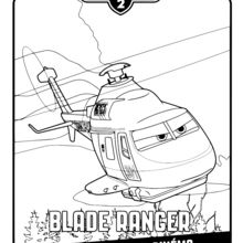 Blade Ranger coloring page