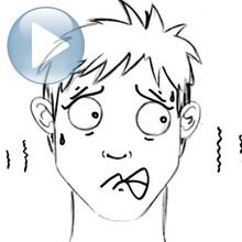 Drawing Facial Expressions: Fear how-to draw lesson