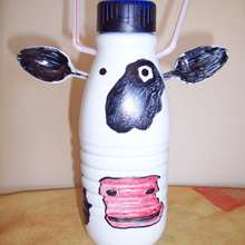 Cow Piggy Bank craft for kids