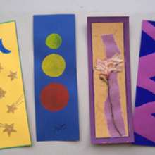 Fabric Bookmarks craft for kids